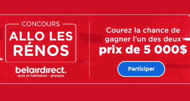 Gagnez 5 000 $ pour faire des rénovations