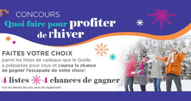 Gagnez l'escapade de votre choix (Valeur totale 5482 $)