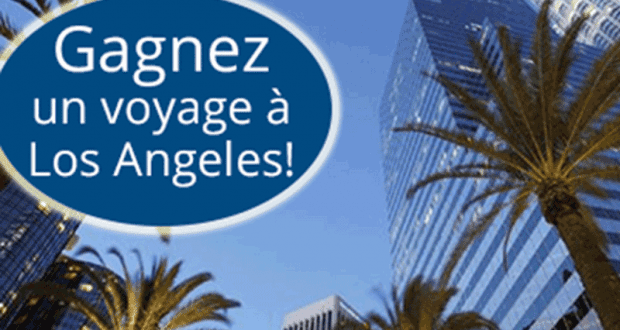 Gagnez un voyage pour 2 personnes à Los Angeles (4958$)