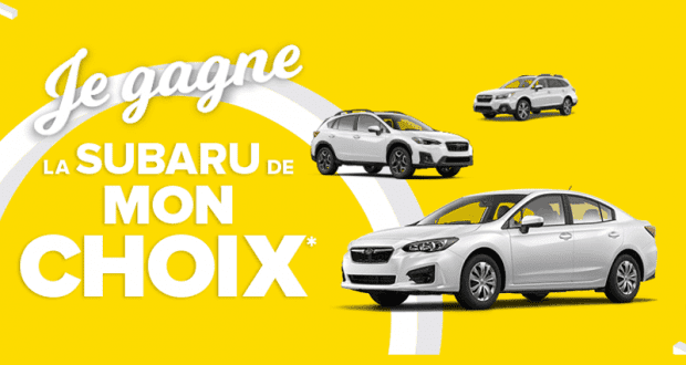 Location 24 mois d'une voiture Subaru de votre choix