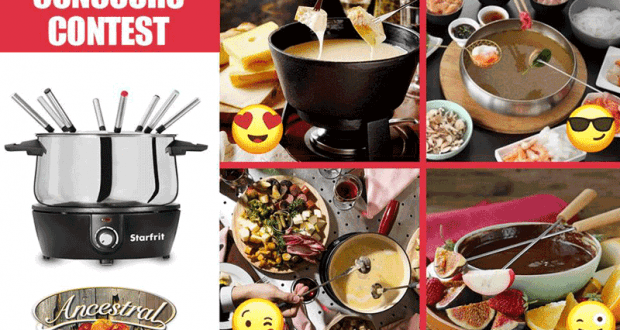 Un ensemble à fondue de Starfrit