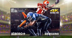 Un téléviseur intelligent 58 pouces DEL 4K de Samsung