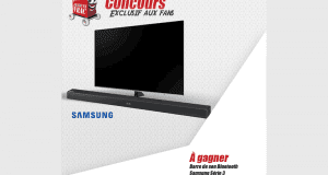 Une barre de son Bluetooth de Samsung série 3