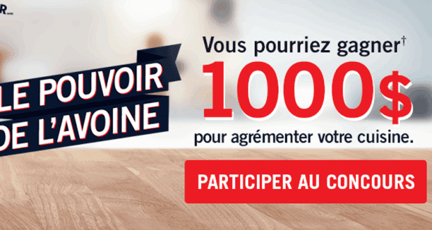 1 000 $ à gagner