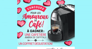 Cafetière Ambra de Caffitaly Canada + un coffret dégustation