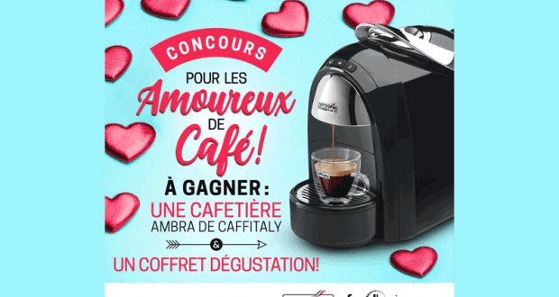 Cafetière Ambra de Caffitaly Canada + un coffret dégustation