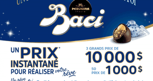Gagnez 3 prix de 10 000$ en argent et 50 prix de 1000$