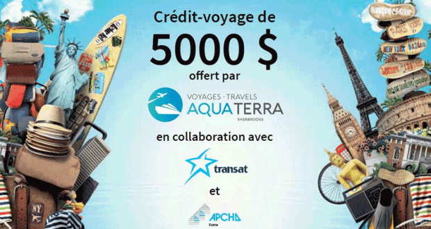 Gagnez un Crédit voyage de 5 000$