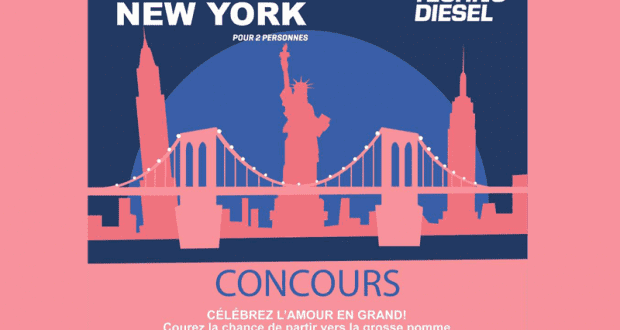 Gagnez un Voyage de 3 jours pour 2 personnes à New York