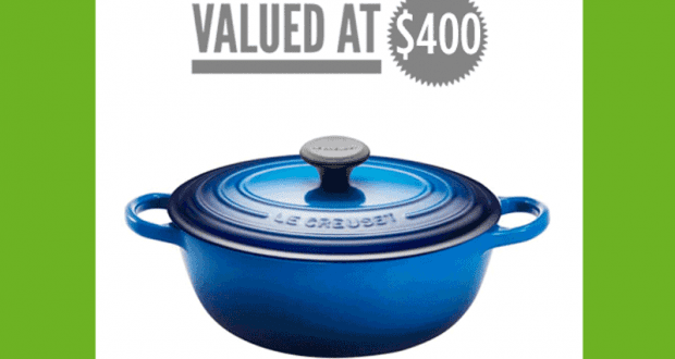 Le Creuset French Oven 3.1L d'une Valeur de 400$