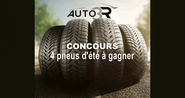 4 pneus d'été