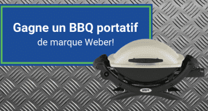 BBQ portatif de marque WEBER