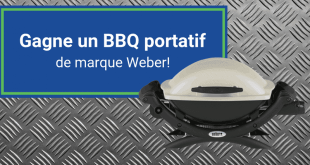 BBQ portatif de marque WEBER