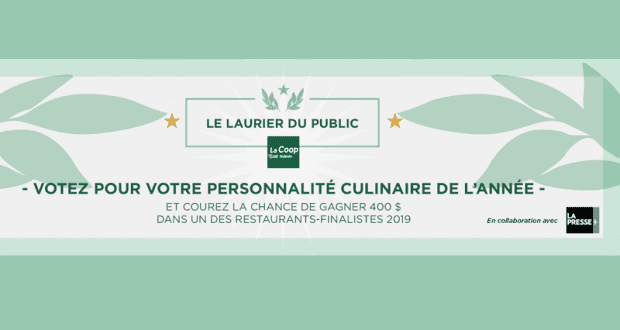 Chèque-cadeau de 400 $ au Restaurant de l'année