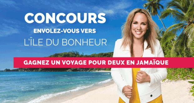 Gagnez un voyage pour deux personnes en Jamaïque