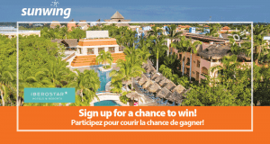 Gagnez vos vacances pour 2 sur la Riviera Maya au Mexique