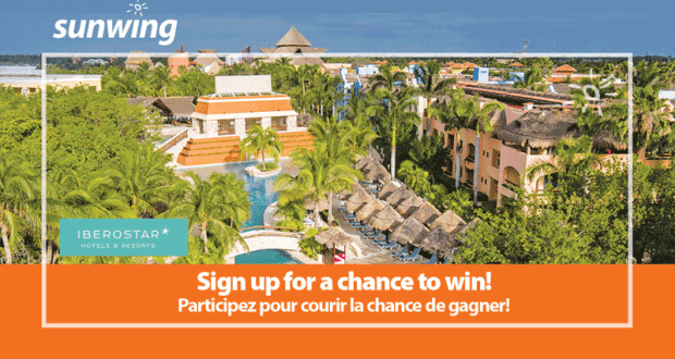 Gagnez vos vacances pour 2 sur la Riviera Maya au Mexique