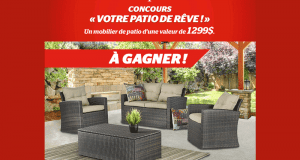 Mobilier de jardin 4 morceaux d'une valeur de 1299$