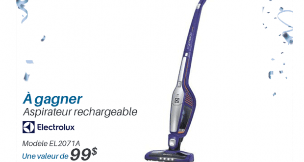 Un aspirateur rechargeable Electrolux