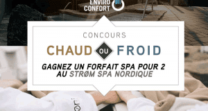 Un forfait SPA pour 2 au Strøm Spa Nordique