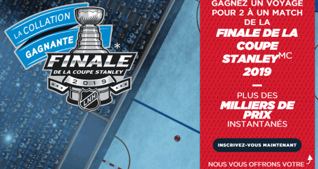 Voyage pour 4 matchs de la finale de la Coupe Stanley 2019