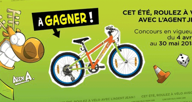 3 Vélos à l’effigie de l’Agent Jean