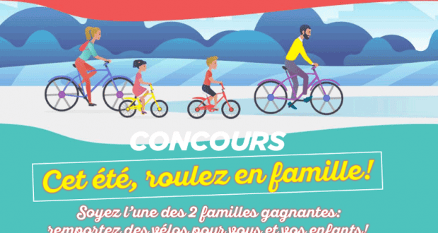 Des vélos pour vous et vos enfants (Valeur de 2500 $)