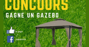 Gagnez Un GAZEBO livré directement chez vous