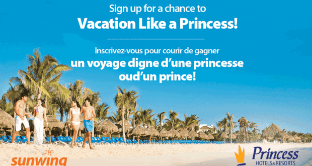 Gagnez des vacances pour deux personnes sur la Riviera Maya