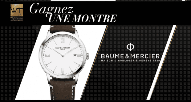 Gagnez une montre Baume & Mercier Classima