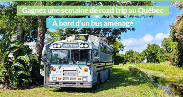 Gagnez une semaine de Road Trip au Québec