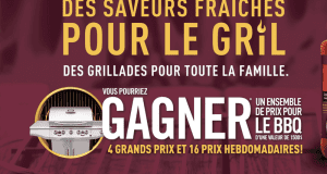 4 Ensembles de prix pour le BBQ (Valeur de 1500$ chacun)