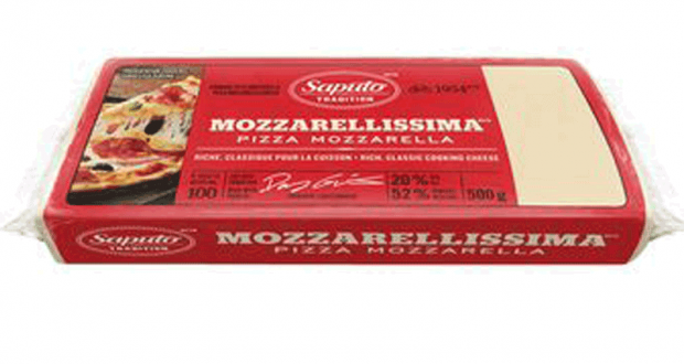 Barre de fromage Mozzarellissima Saputo 500g à 3.99$