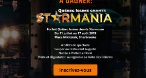 Forfait spectacle pour 4 personnes "Québec Issime chante Starmania"