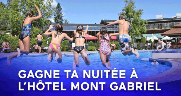 Gagne ta nuitée à l’Hôtel Mont Gabriel