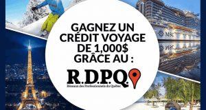 Gagnez Un crédit voyage de 1000$