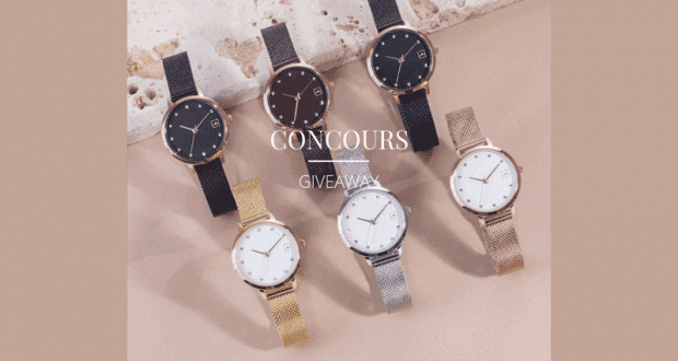 Gagnez Une montre offerte par MIA Bijoux