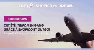 Un crédit-voyage de 9000 $ + 1000 $ en argent comptant