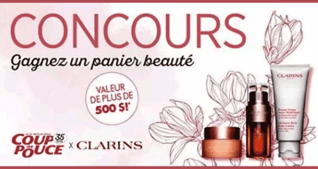 Un panier beauté d’une valeur de 586 $