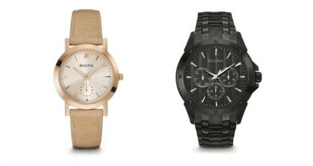 Une montre de Bulova pour homme ou femme