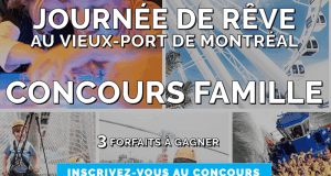 3 forfaits famille dans le Vieux Port de Montréal