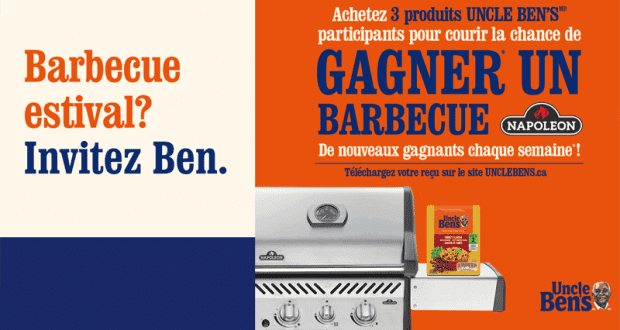 33 barbecue Rogue de Napoléon - Valeur de 750$ chacun