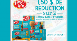 Coupon de 1.50$ à l’achat de produits Enjoy Life Foods