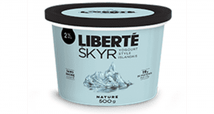 Coupon de 1$ à l’achat d’un emballage de Liberté Skyr