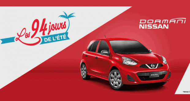 Gagnez une Location de 2 années de la Micra 2019