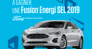 Gagnez une location de 24 mois d’une Fusion Energi SEL 2019