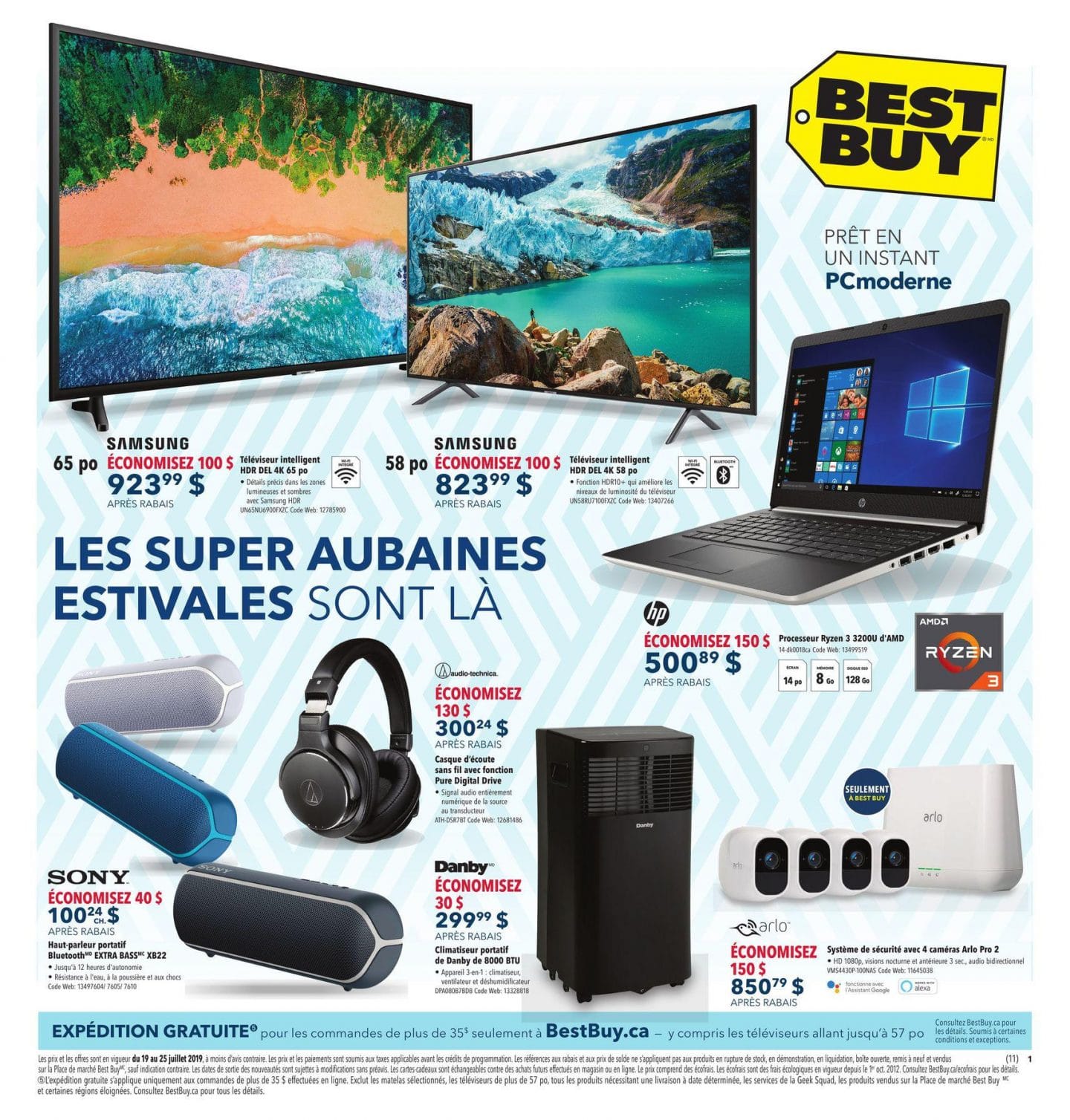 1 Circulaire Best Buy 19 juillet – 25 juillet 2019