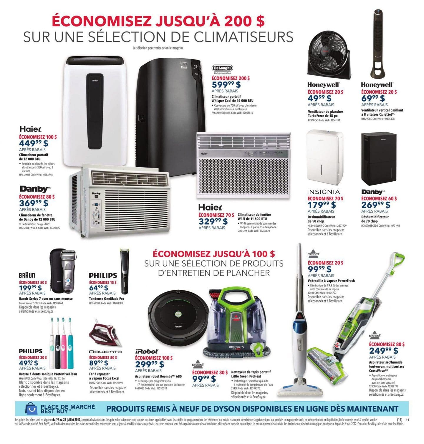 10 Circulaire Best Buy 19 juillet – 25 juillet 2019