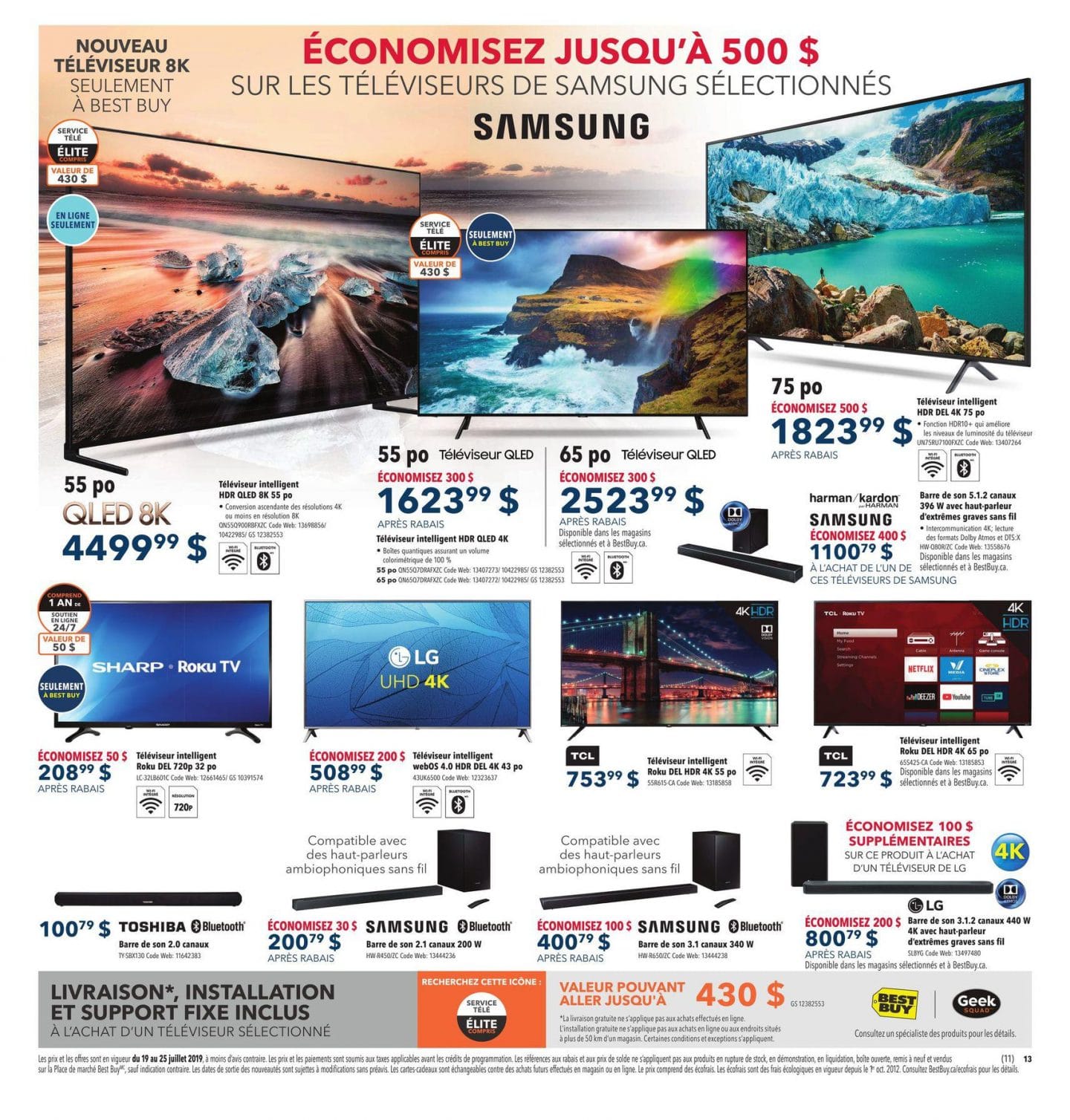 12 Circulaire Best Buy 19 juillet – 25 juillet 2019