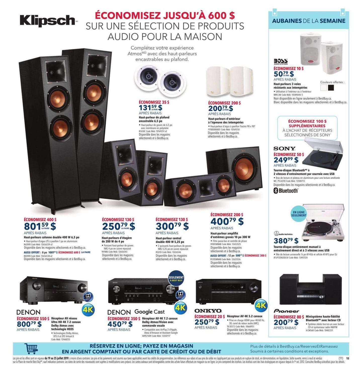 14 Circulaire Best Buy 19 juillet – 25 juillet 2019